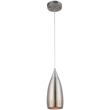 Westinghouse Westinghouse Percy Brushed Nickel 1 lights Pendant Light 61013